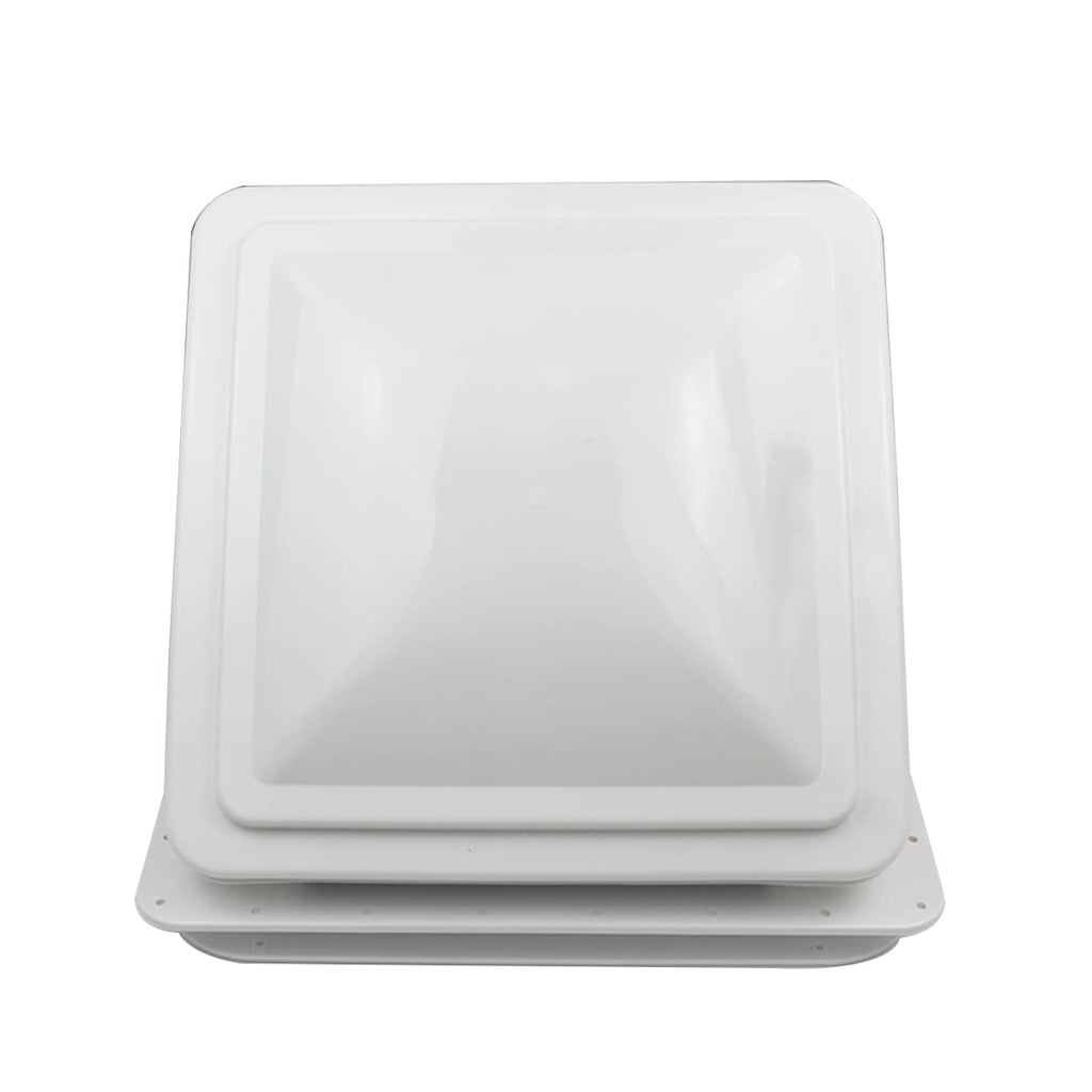 14" RV Roof Vent with 12V Fan, White H51752
