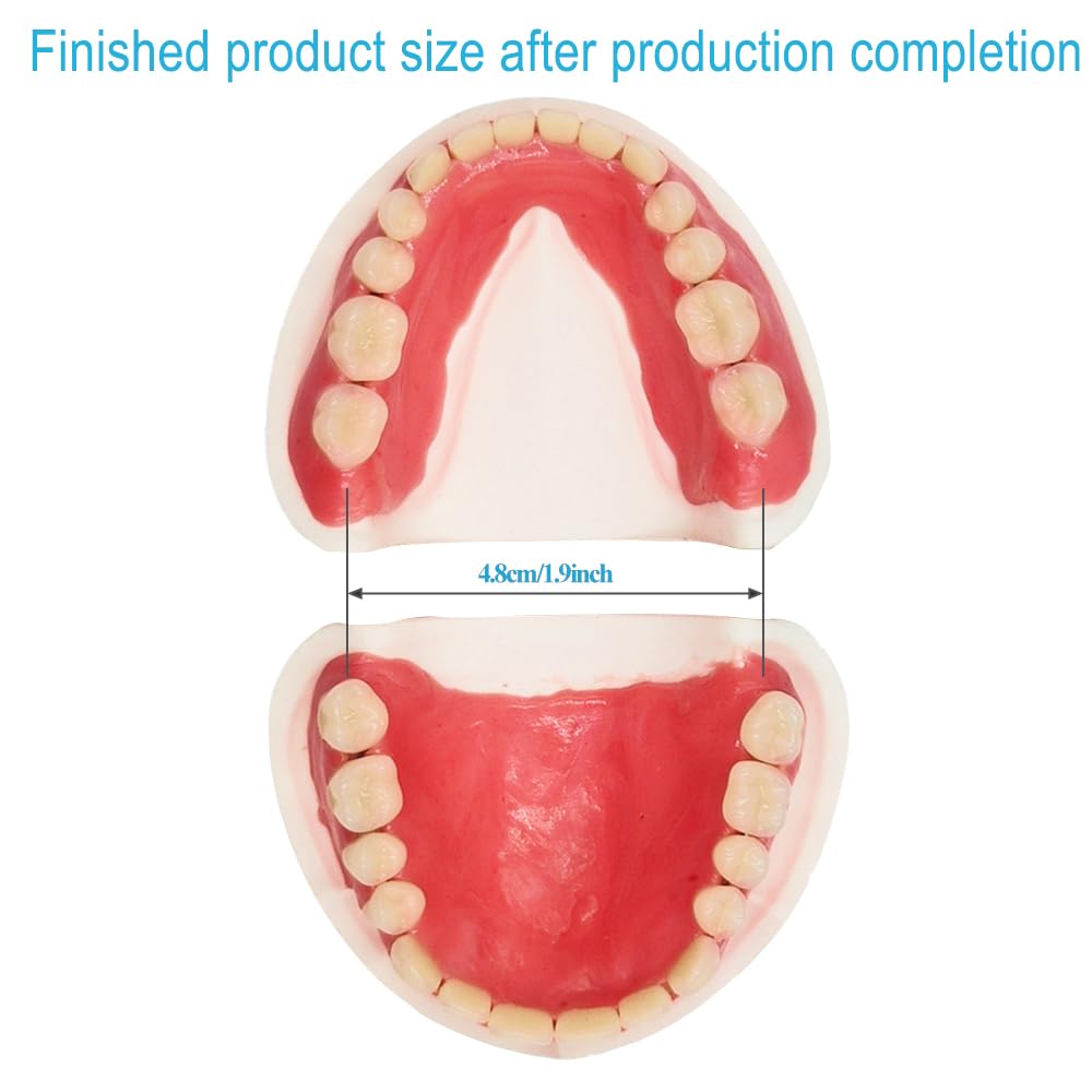 Denture Fake Teeth Top and Bottom P500404