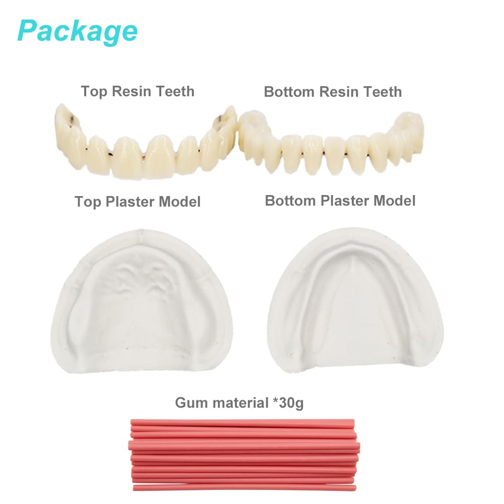Denture Fake Teeth Top and Bottom P500404