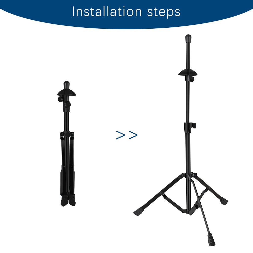 Trombone Stand Retractable Height Adjustment O553