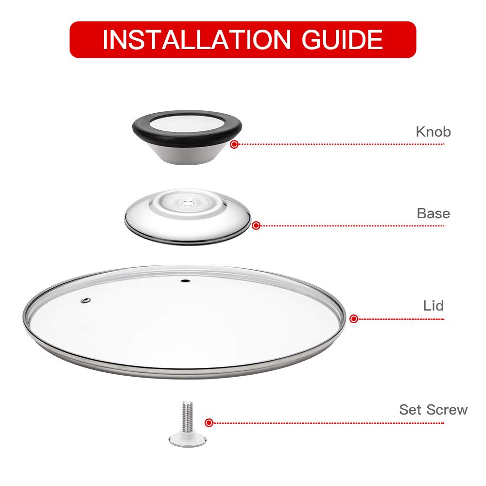 Glass Lid for Frying Pan 12"/30cm C183062
