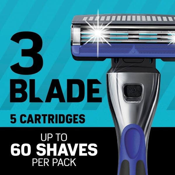3 Blade Razor Cartridges 5 Count Z9723