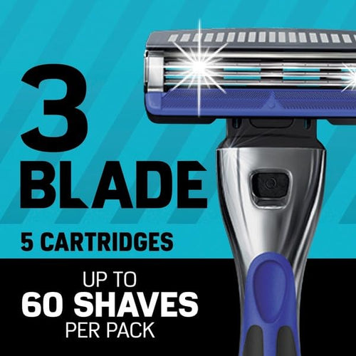 3 Blade Razor Cartridges 5 Count Z9723