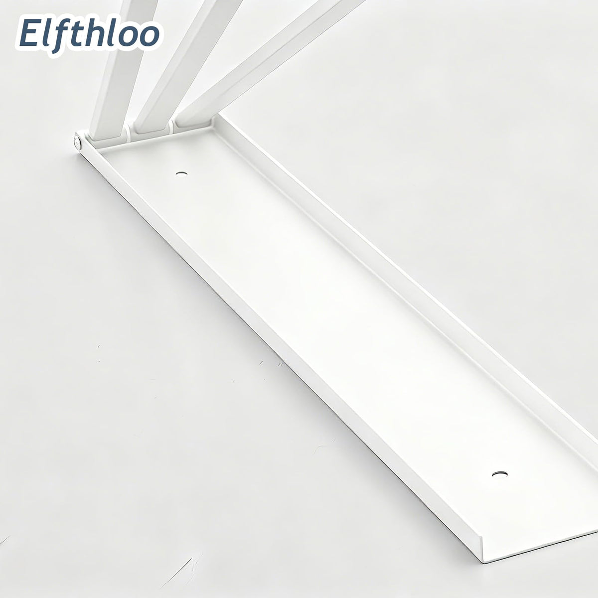 Swivel Kitchen Towel Rack 3-Arm White V980