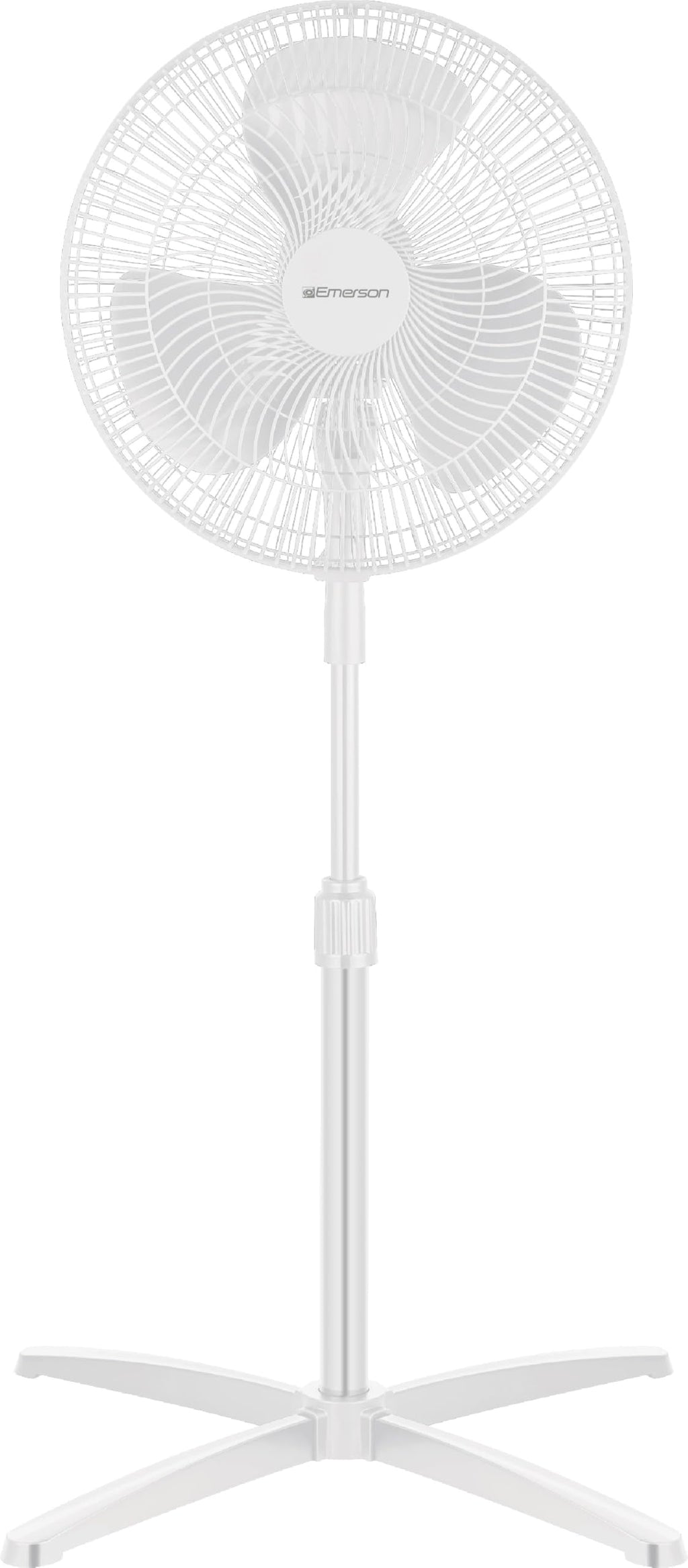 16-inch Oscillating Pedestal Fan with 3-Speed Control, White L5531