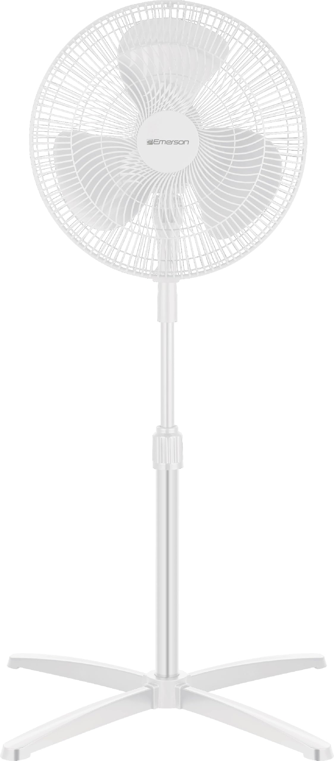 16-inch Oscillating Pedestal Fan with 3-Speed Control, White L5531