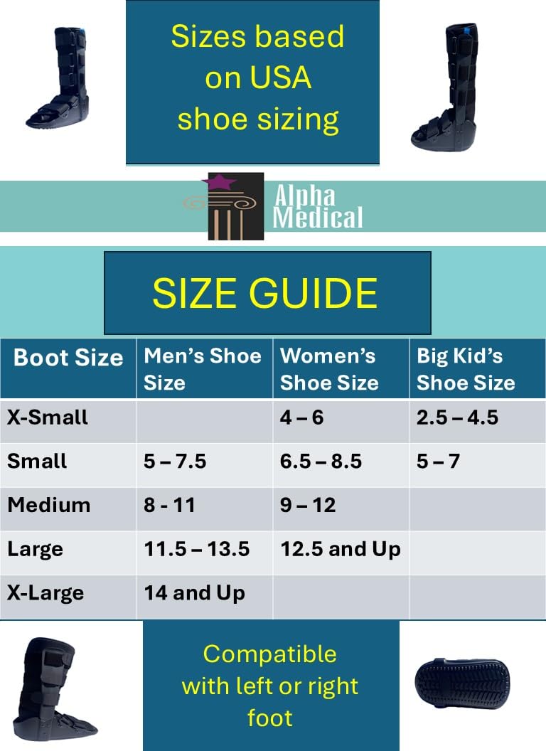 Tall Fracture Boot Walking Boot Medium U2769