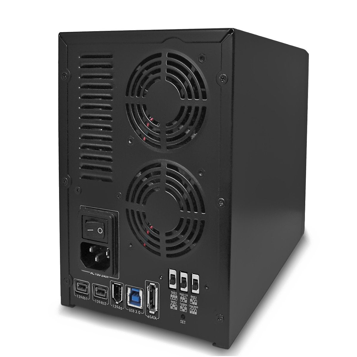 Black 5-Bay Raid Hard Drive Enclosure M733594