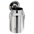 304 Stainless Steel Airtight Food Storage Container with Lid Faucet and Handles W639695