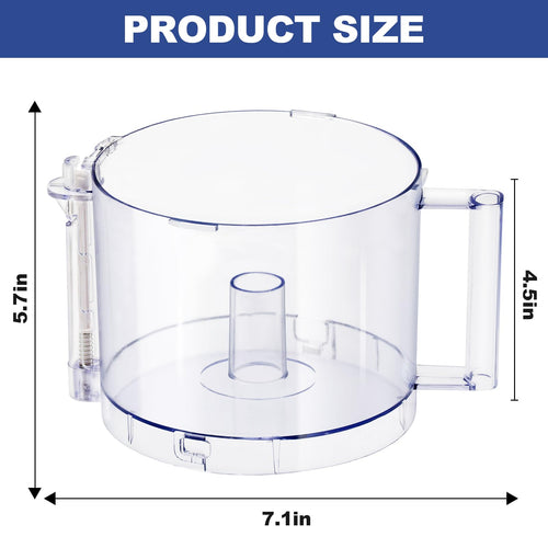 14-Cup Food Processor Work Bowl Replacement with Handle B17372