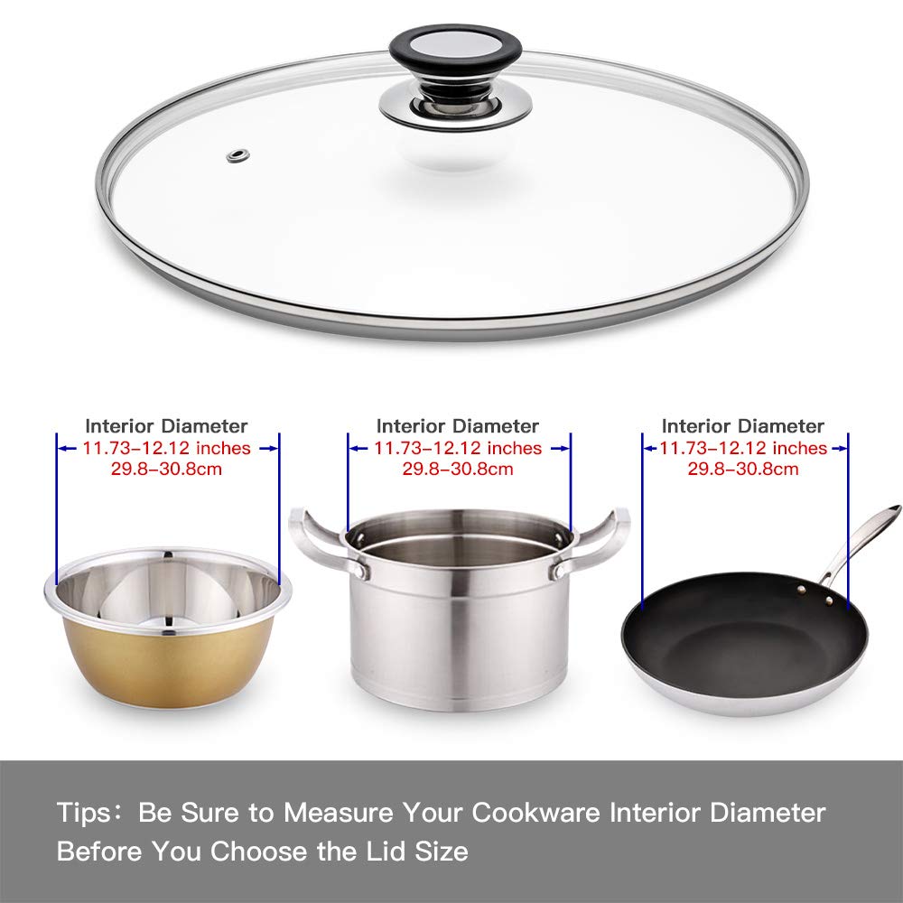 Glass Lid for Frying Pan 12"/30cm C183062