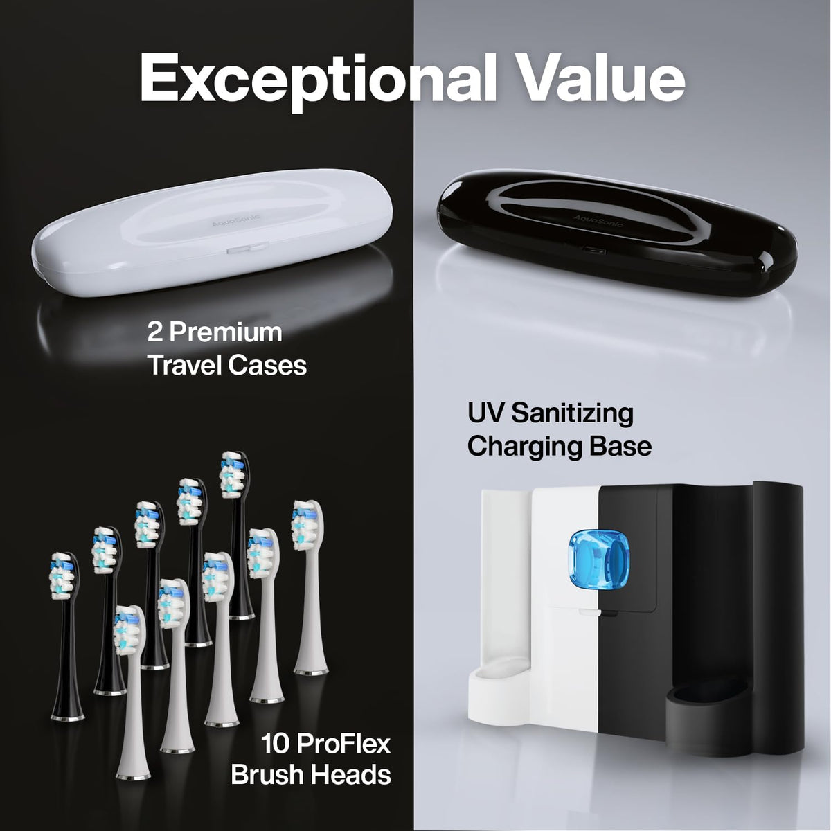 Electric Toothbrushes with UV Sanitizer B716