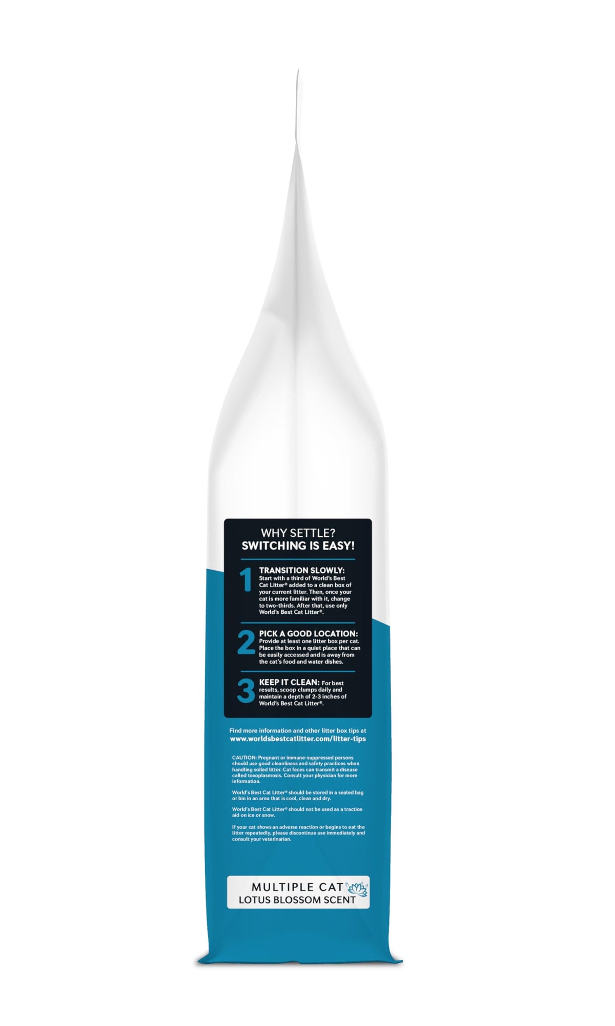 Scented Odor Control Cat Litter 32 lb Bag F779954