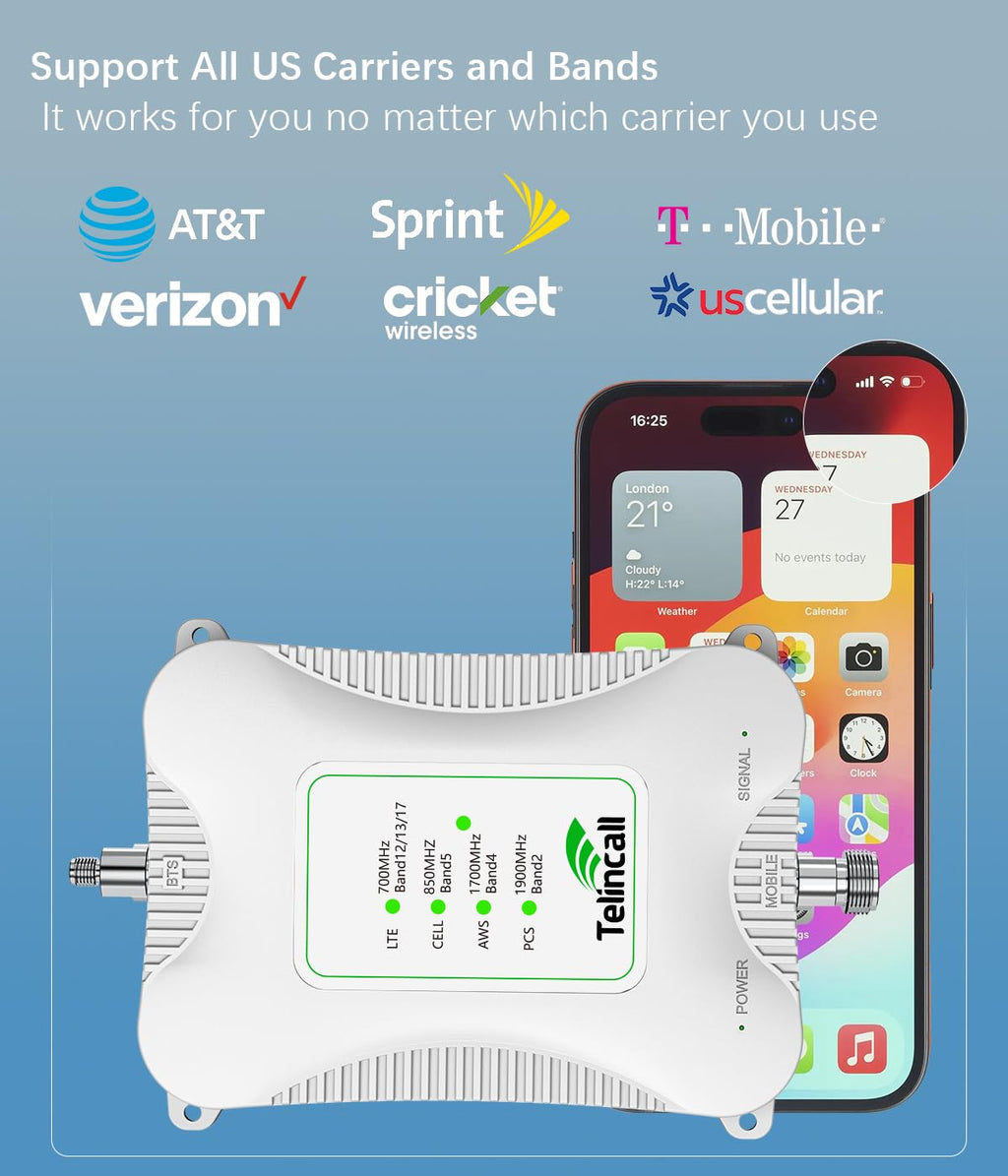 Cell Phone Signal Booster 4G LTE 5G V779