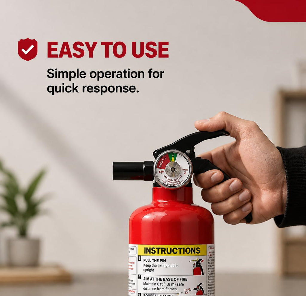 2.5 lb Dry Chemical ABC Fire Extinguisher, 2 Pack Z66081