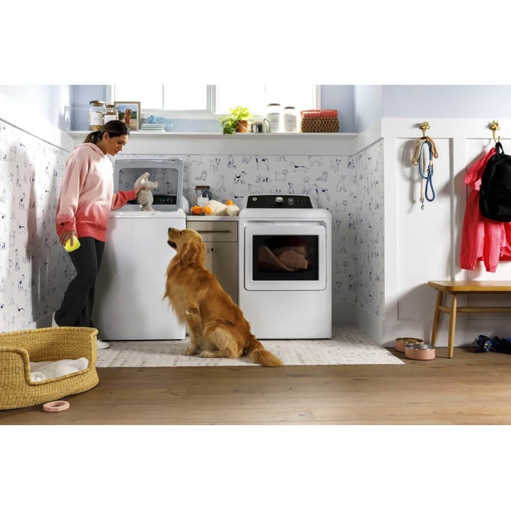 7.4 cu. ft. Electric Dryer with Sensor Dry in White R736