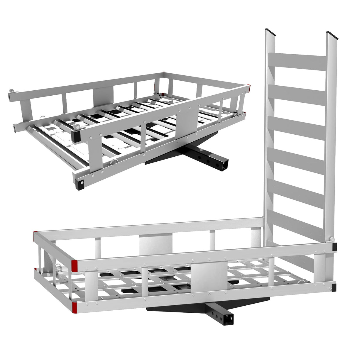 50x29.5x9 Inch Aluminum Hitch Cargo Carrier S4987