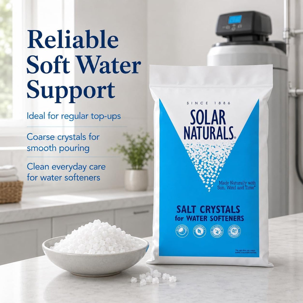 Water Softener Salt Crystals 40lb 2 Pack G3077