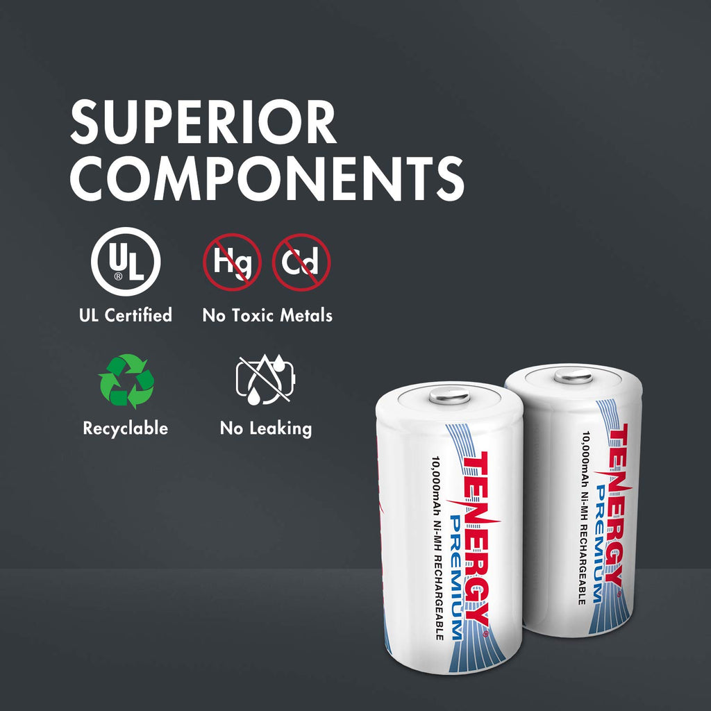 Rechargeable C & D Battery Combo Set G66964