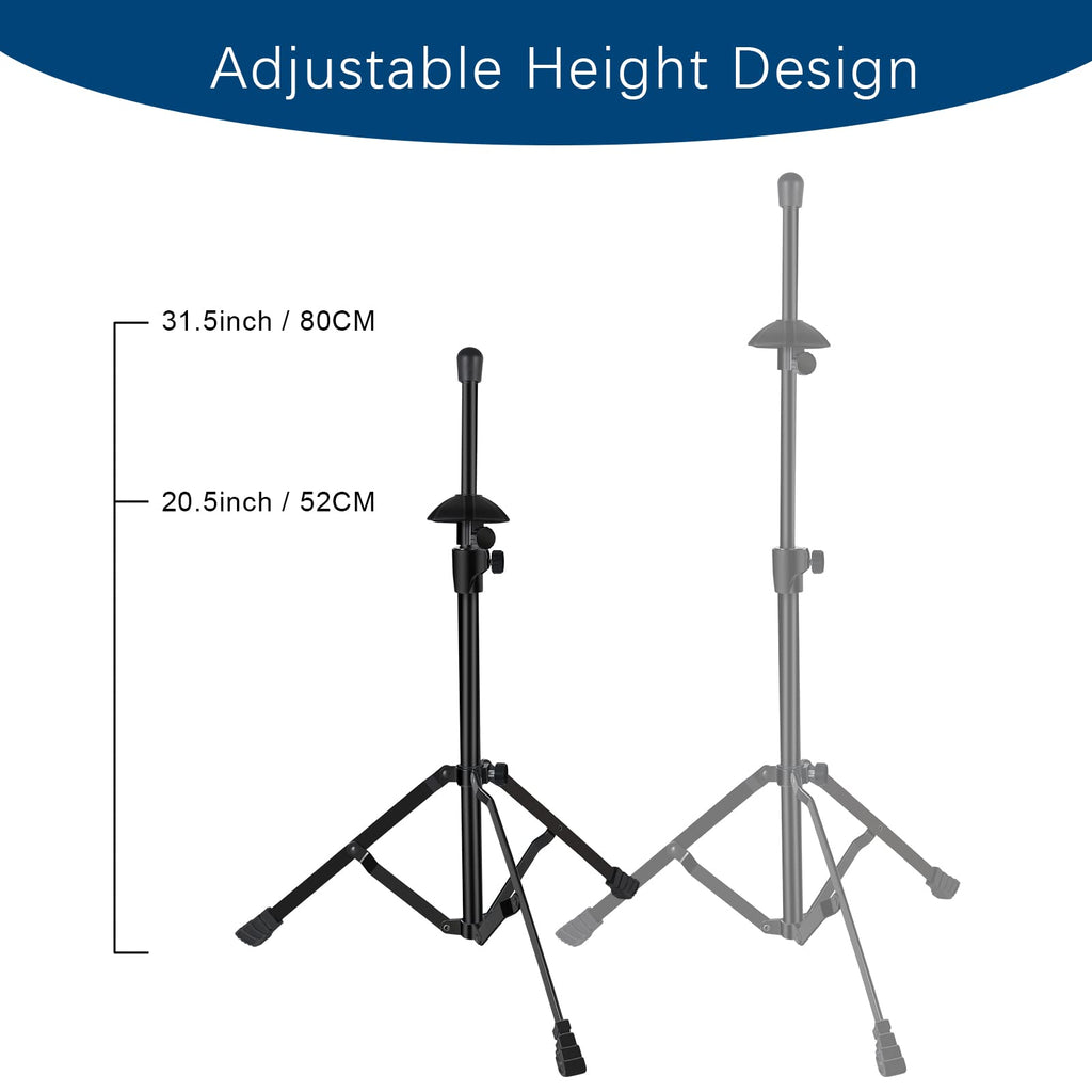 Trombone Stand Retractable Height Adjustment O553