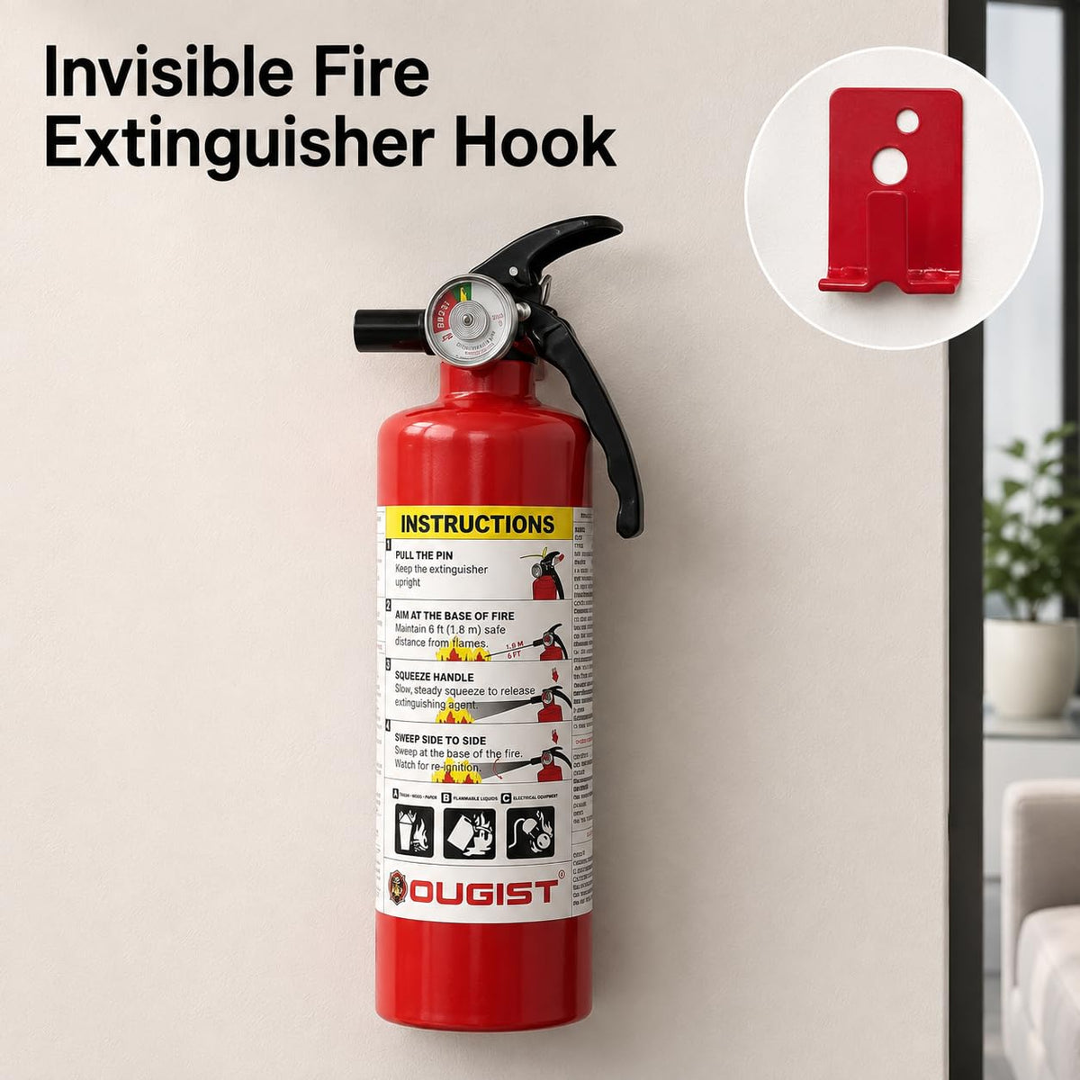 2.5 lb Dry Chemical ABC Fire Extinguisher, 2 Pack Z66081