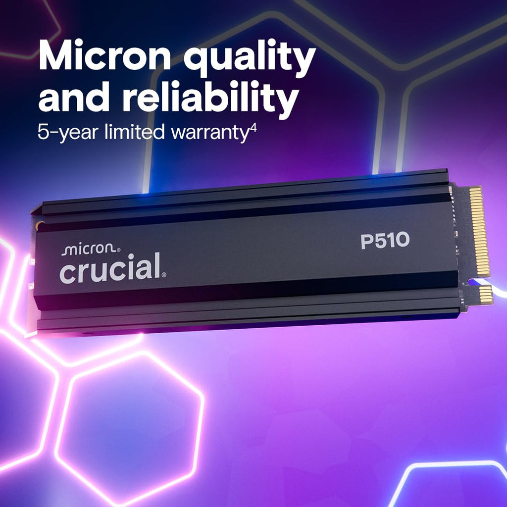 PCIe Gen5 NVMe 2TB SSD with Heatsink R194