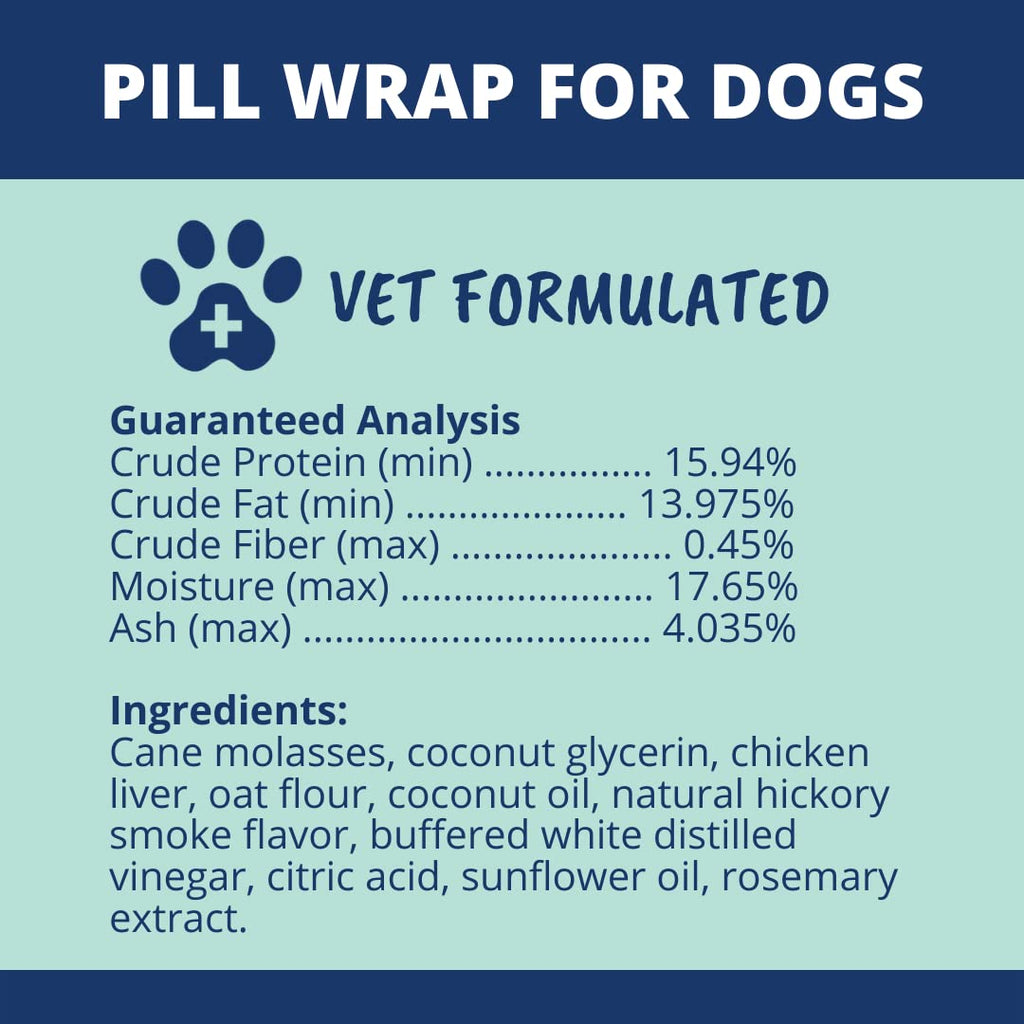 Chicken Flavor Pill Wrap for Dogs 4.94 oz X7702