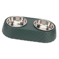 Stainless Steel Raised Tilted Pet Bowl T46661