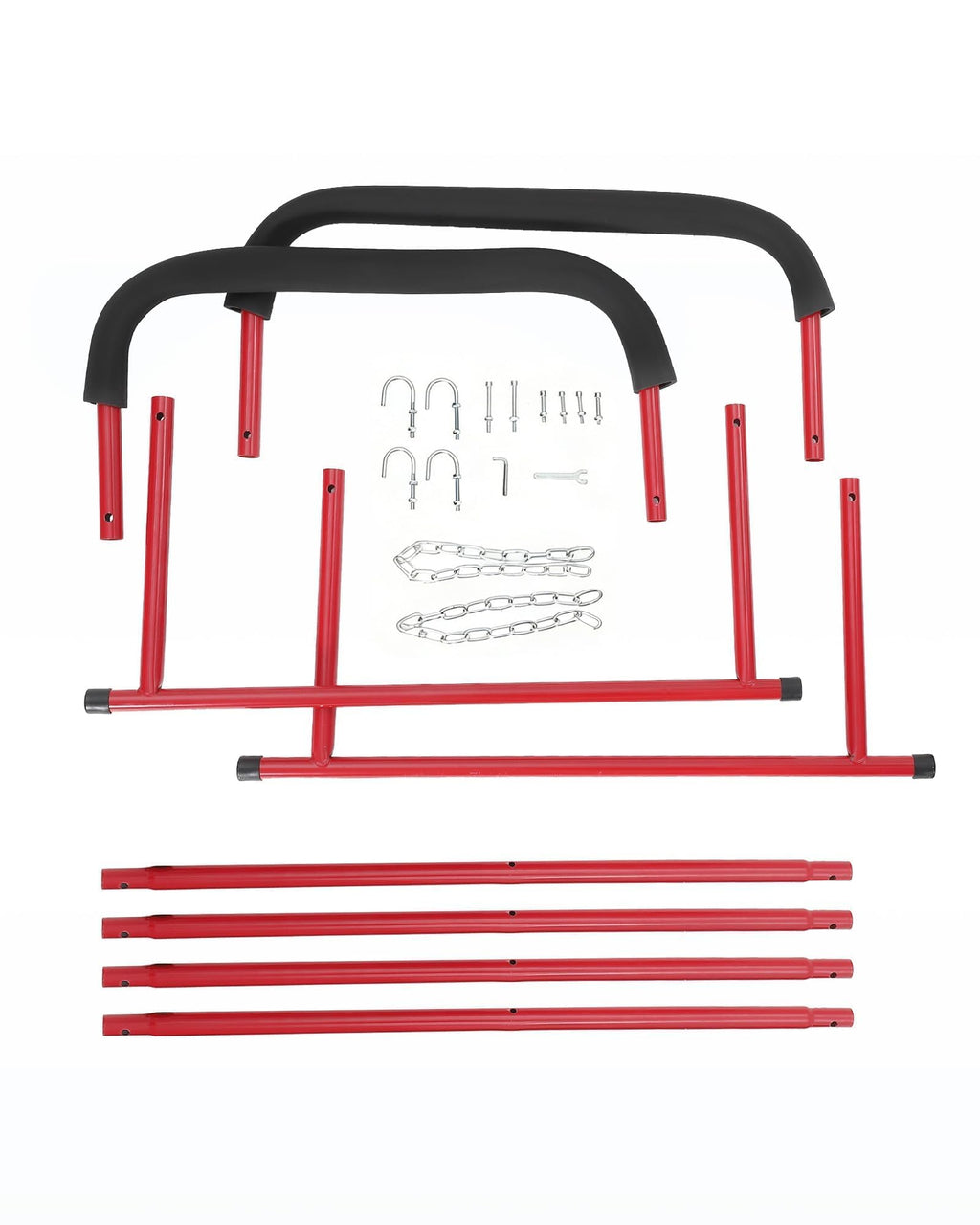 Folding Auto Body Work Stand 500 LBS Capacity Adjustable Height P7654