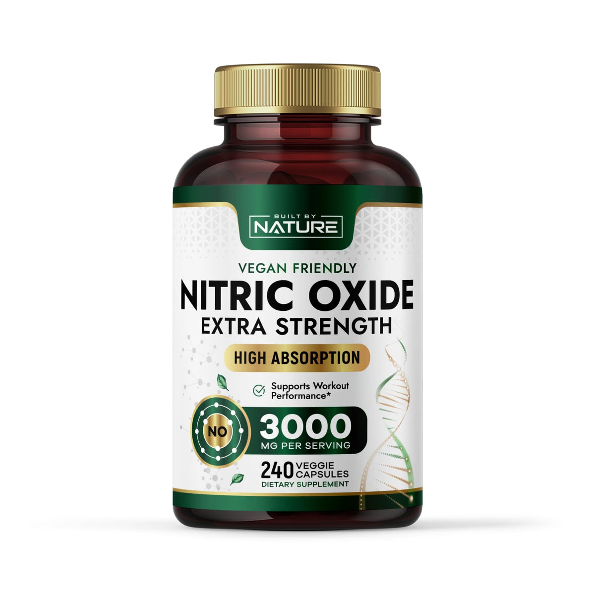 240 Capsules Nitric Oxide Supplement T24147