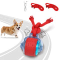 Interactive Rolling Dog Toys with Rope O725