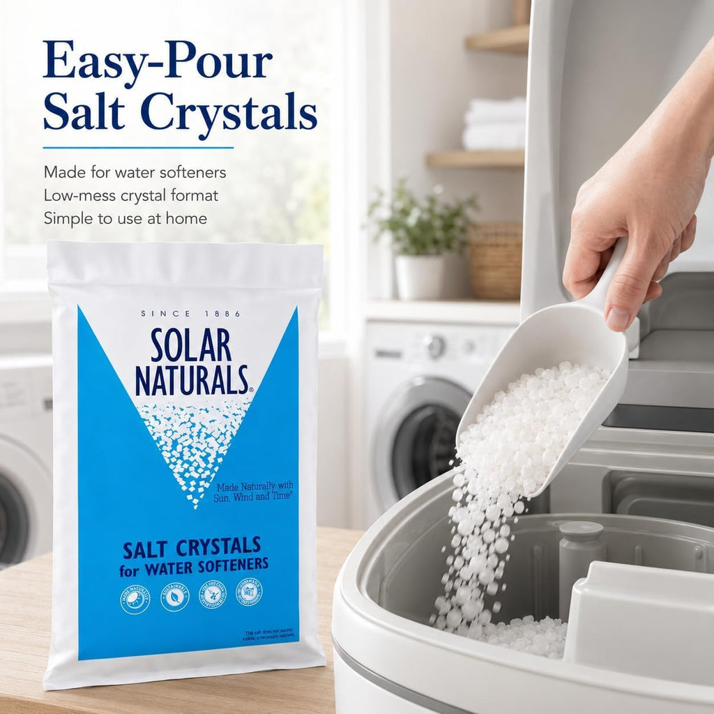 Water Softener Salt Crystals 40lb 2 Pack G3077