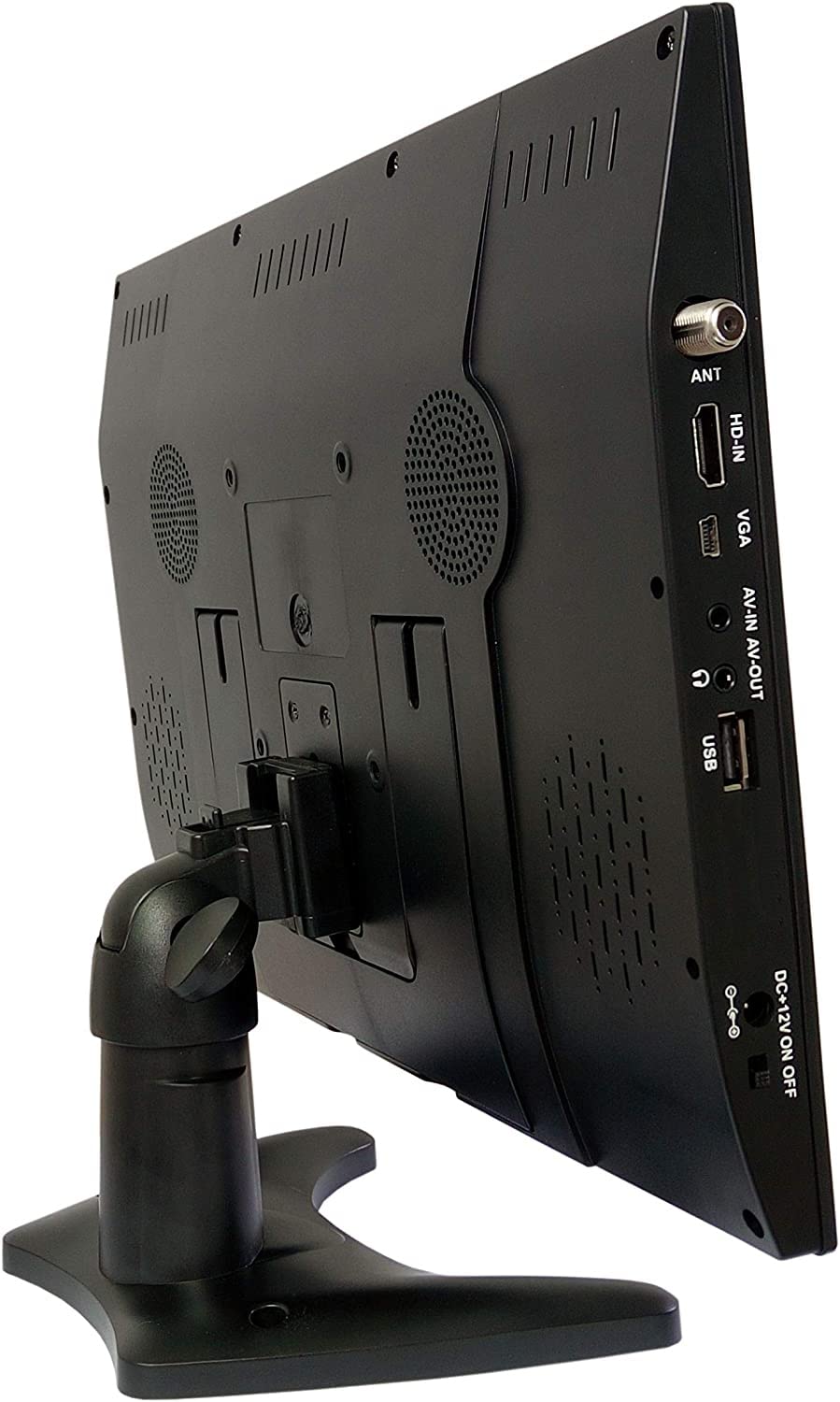 14” Portable LCD TV Monitor 1080P Rechargeable Battery Operated with Remote Control D267420