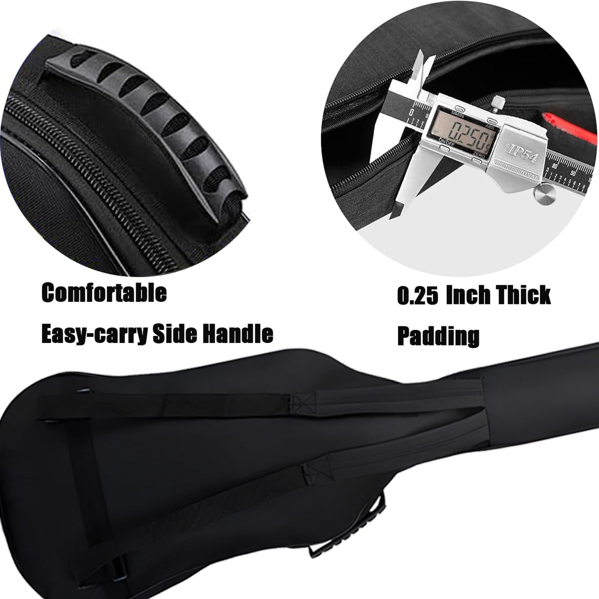 Bass Guitar Case Gig Bag L7955