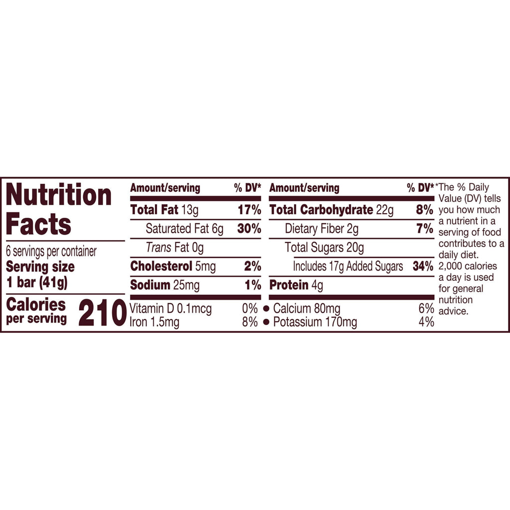 Milk Chocolate with Whole Almonds Candy Bars 1.45 oz 6 Count B467757