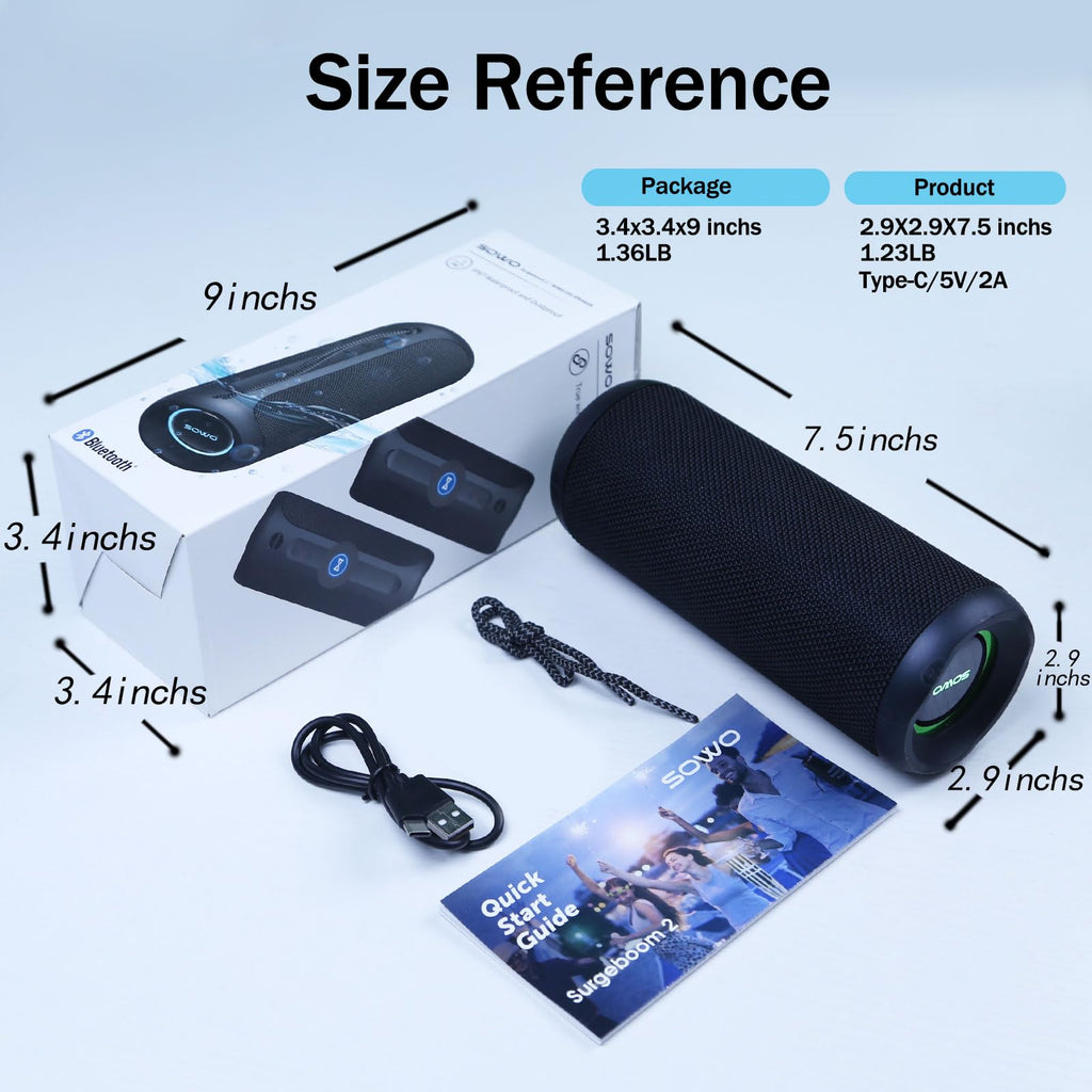 IPX7 Waterproof Portable Bluetooth Speaker O6835