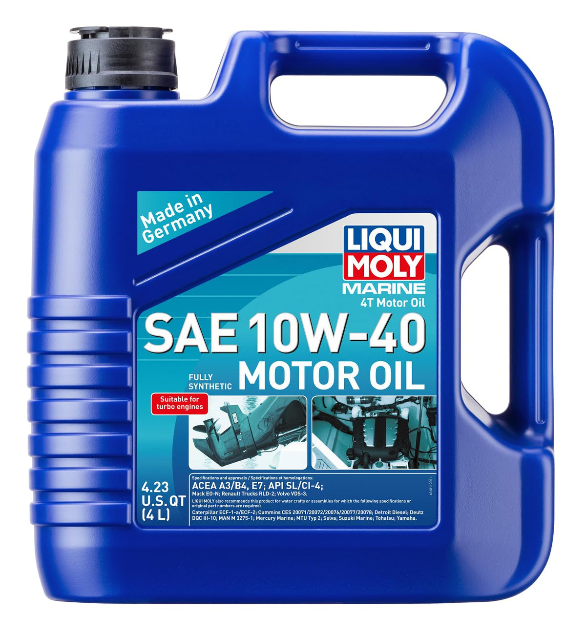 4T Marine Motor Oil SAE 10W-40 4 L B9308