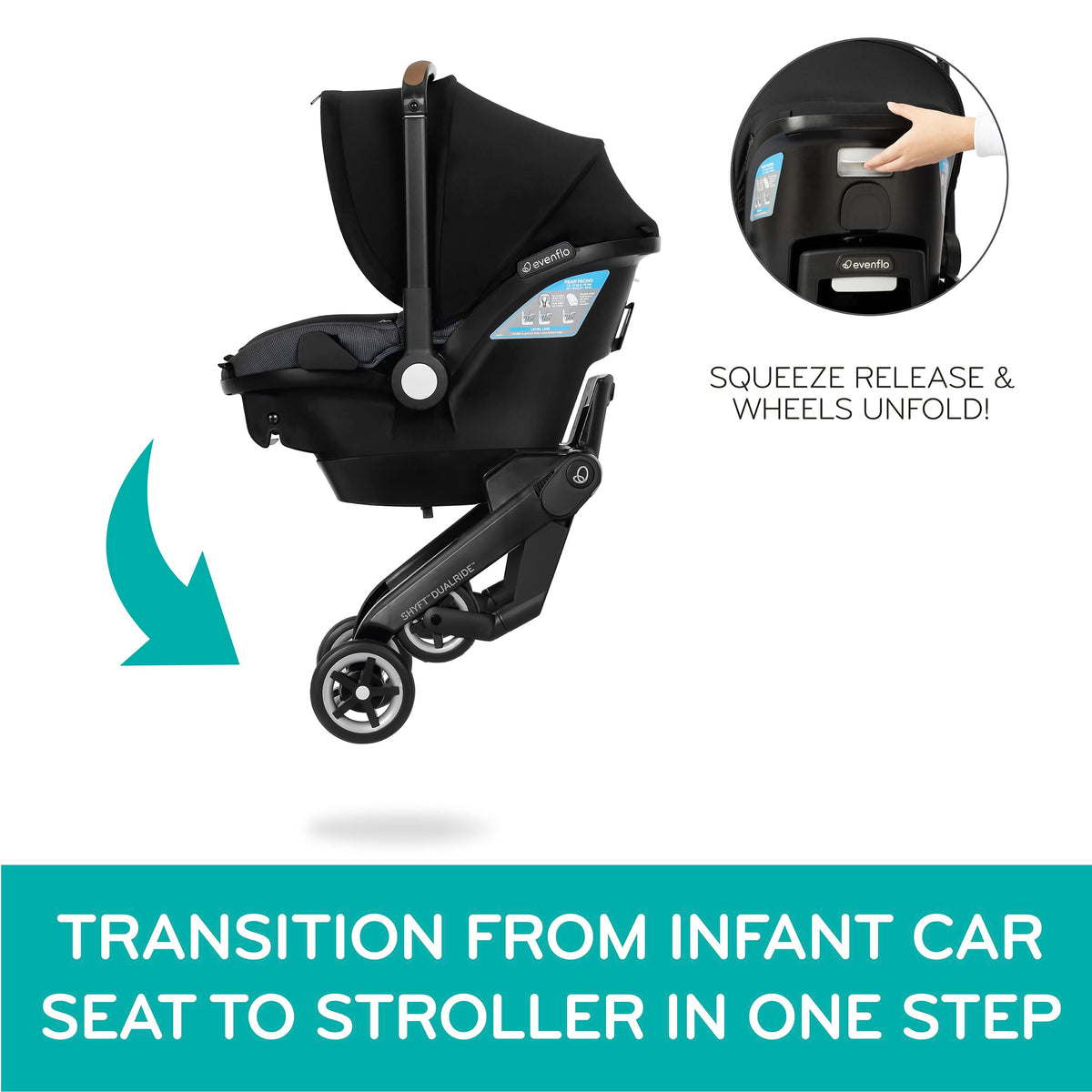 Infant Car Seat and Stroller Combo U3349