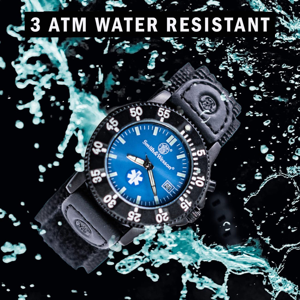 Men’s Tactical Field Watch with Backlight, 3ATM Water Resistant, Quartz, 40mm M203601