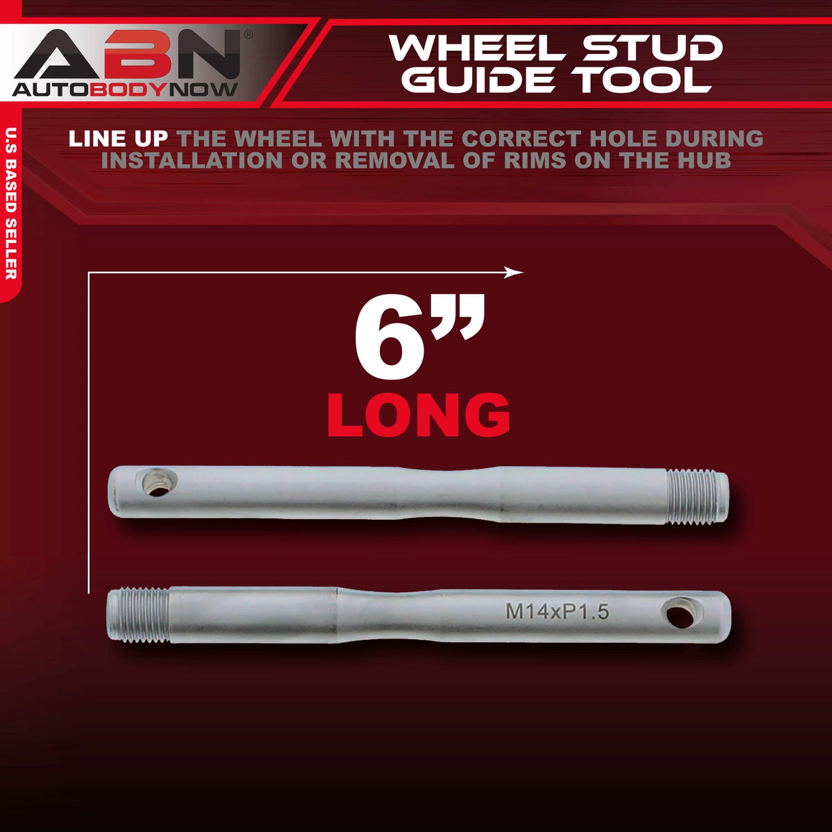 Wheel Hanger Pin Set 2 Pack M14 x P1.5 W235