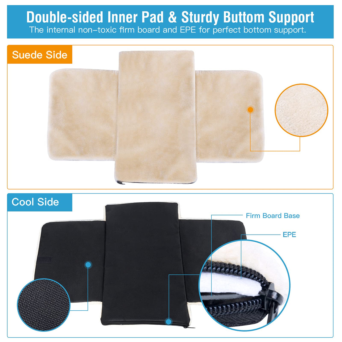 Airline Approved Expandable Soft Sided Pet Carrier with Fleece Pad G567