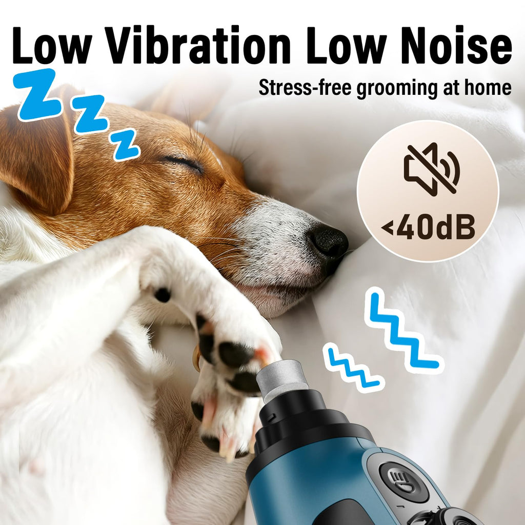 Dog Nail Grinder with 2 LED Lights Rechargeable M30266
