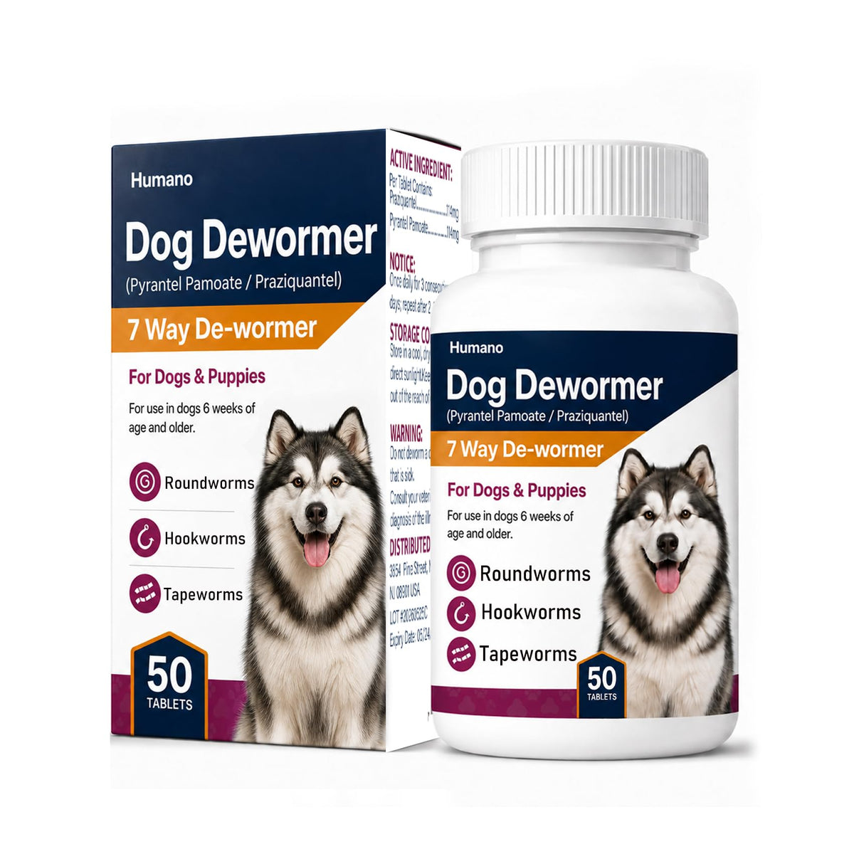 7 Way Dewormer for Dogs H6526