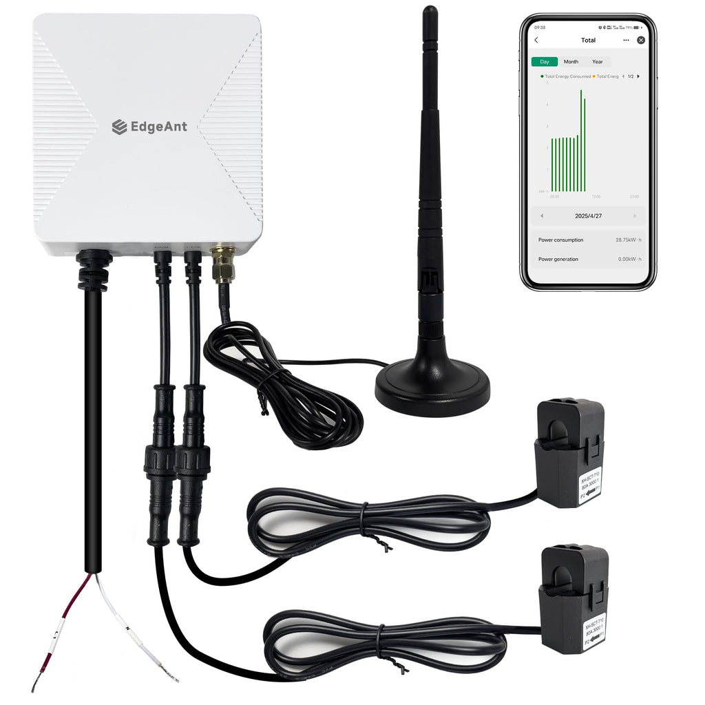 WiFi Energy Monitor with 2 * 80A Clamps B1571
