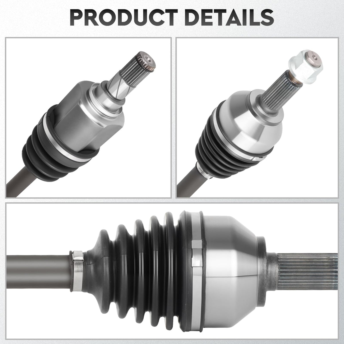 Left & Right Front CV Axle Shaft Assembly 2PCs M53566
