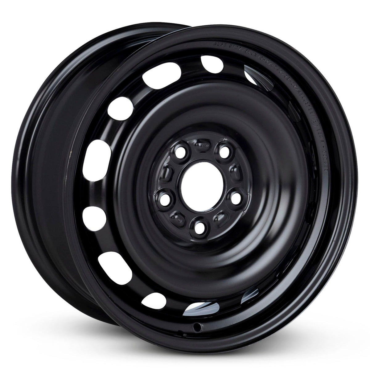 16 Inch Black Steel Rim R226