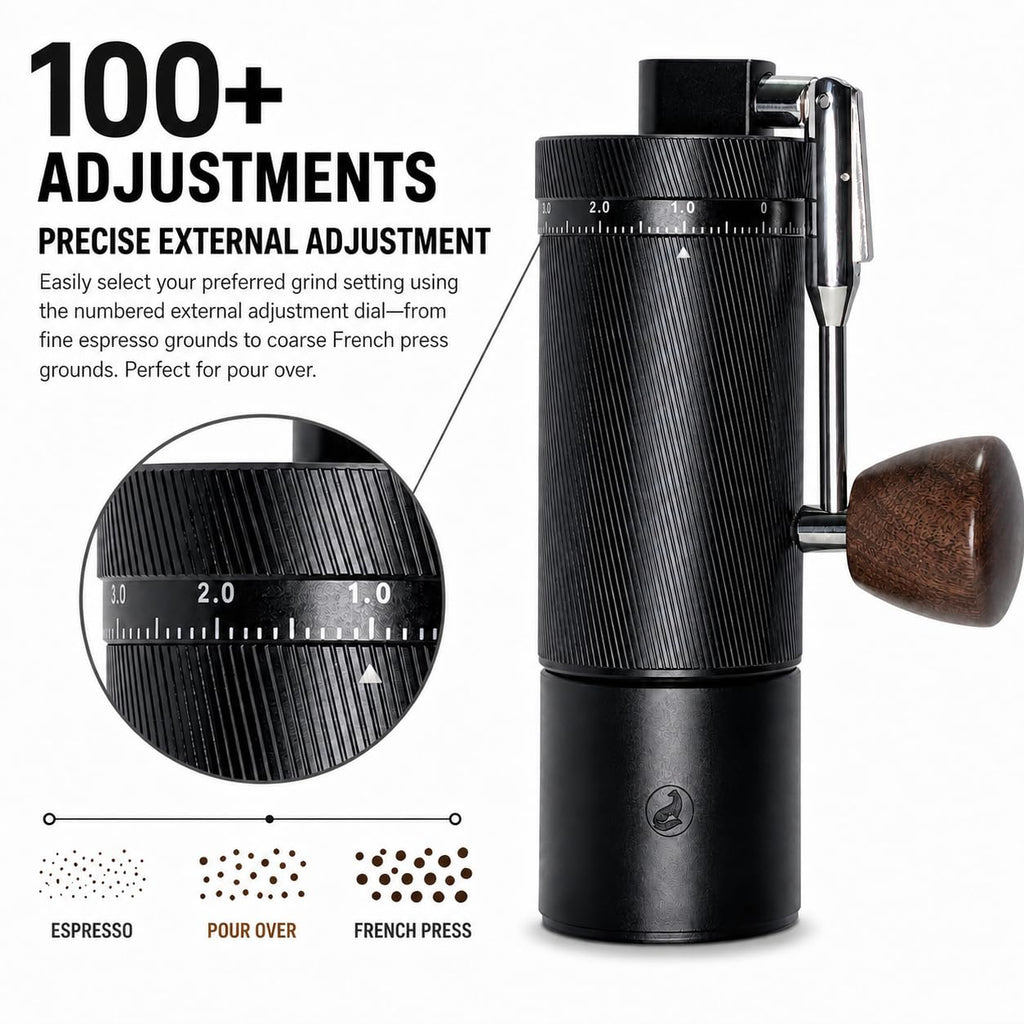 Manual Coffee Grinder Stainless Steel Burr G410813