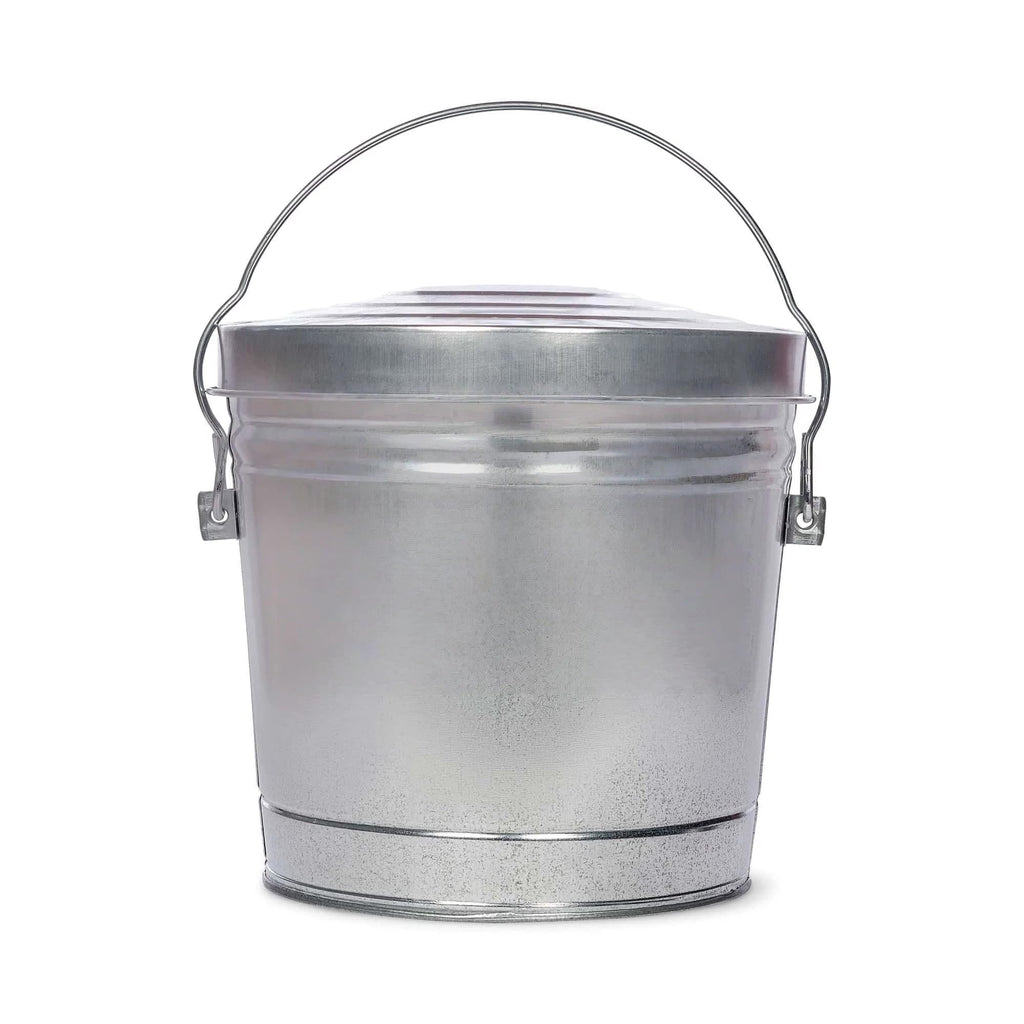Galvanized Steel Storage Can with Locking Lid I742308