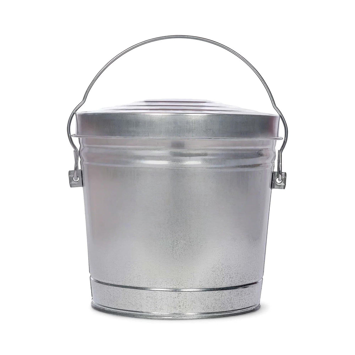 Galvanized Steel Storage Can with Locking Lid I742308