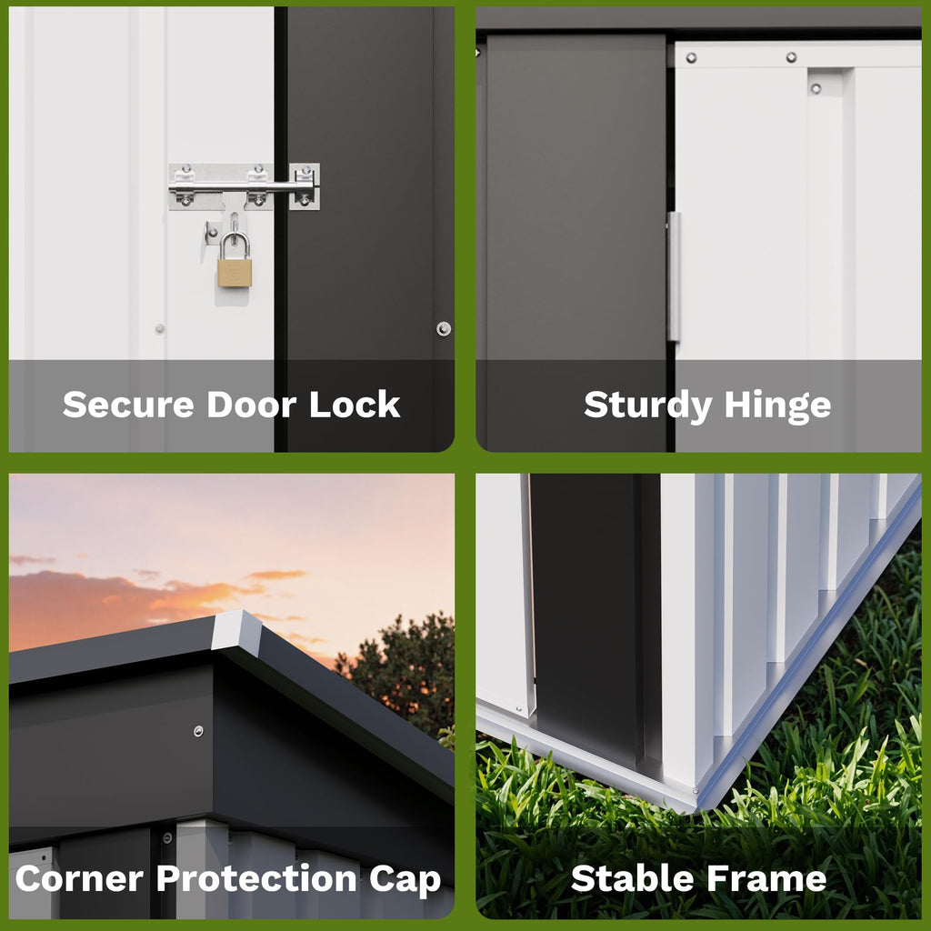 5x3 FT Outdoor Storage Shed T2894